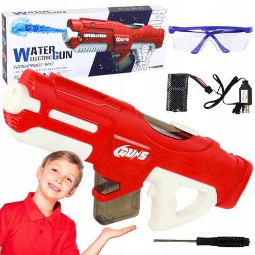 ELEKTRYCZNY DUŻY PISTOLET NA WODĘ MIOTACZ AUTOMATYCZNY WYRZUTNIA WODNA na Arena.pl