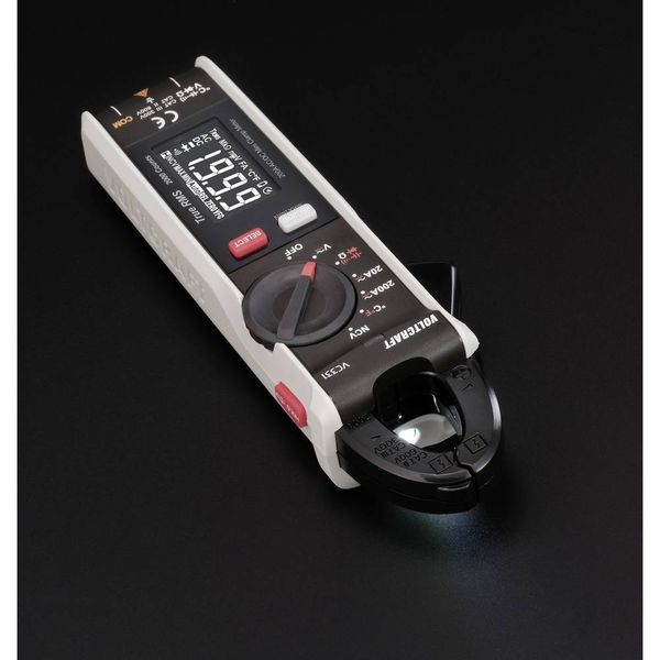 Miernik cęgowy MULTIMETR CAT II 600V CAT III 300V tester AC DC do 200A zdjęcie 8