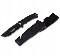 Nóż Ganzo G8012-BK Bushcraft survival EDC stal etui osełka