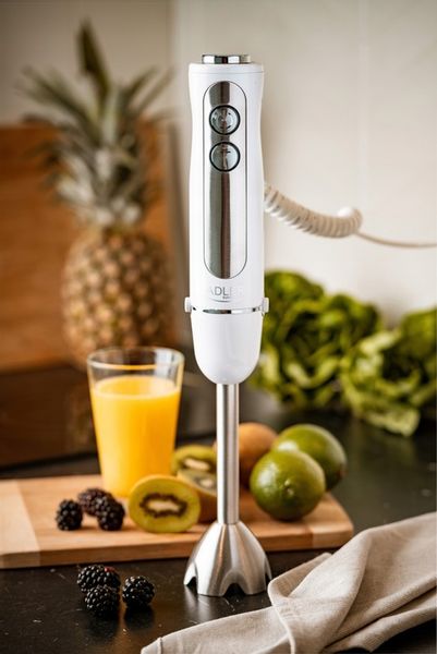 BLENDER RĘCZNY MIKSER MOCNY 1200W INOX KRUSZY LÓD zdjęcie 2
