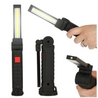 Lampa Warsztatowa Latarka USB 5 Trybów Magnes Hak Akumulator 1200 mAh