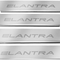 Listwa progowa HYUNDAI ELANTRA MK6 Stal nierdzewna 304 połysk 4szt