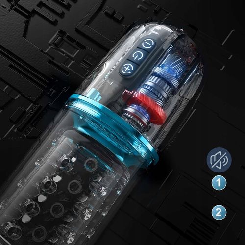 Automatyczny masturbator męski z 7 ruchami pchającymi i obrotowymi na Arena.pl