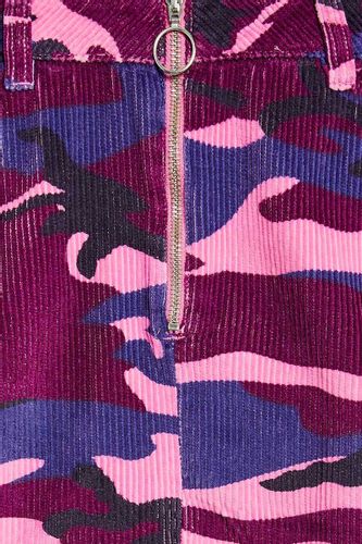 Topshop Mini Spódniczka Moro Pink - 36 / S na Arena.pl