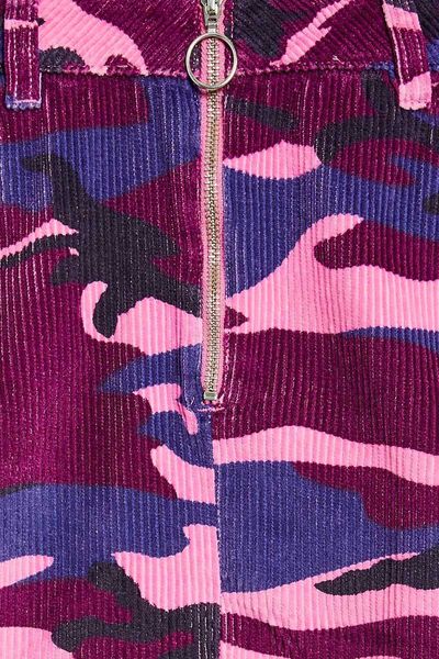 Topshop Mini Spódniczka Moro Pink - 36 / S zdjęcie 5
