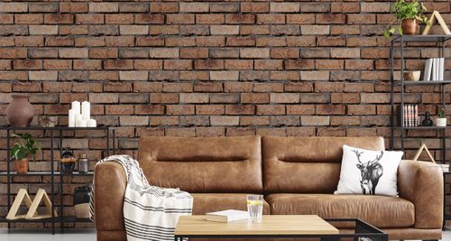 Tapeta Nowoczesna Cegła - Efekt 3D na Arena.pl
