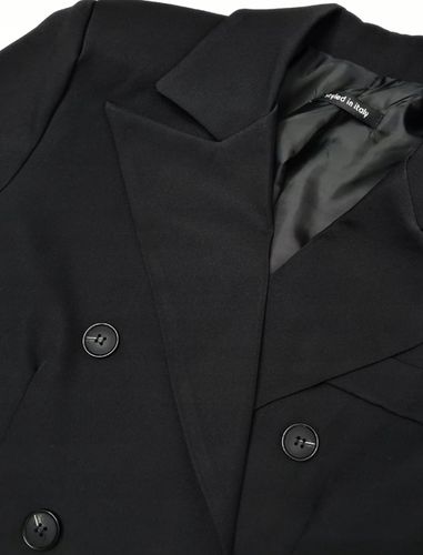 Modna MARYNARKA KRÓTKA Czarna, Nowoczesny Żakiet Damski do Garnituru, r. M na Arena.pl