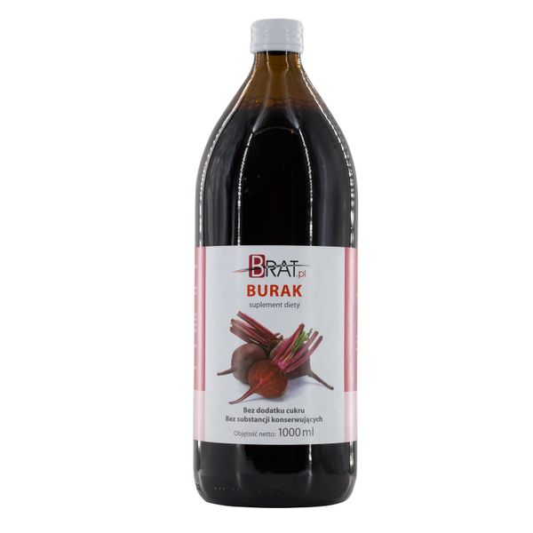 Sok z buraka 1000ml - Brat.pl zdjęcie 1
