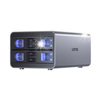 Unitek Obudowa RAID do dysku SATA 2.5''/3.5'' 4 tryby 40TB USB C 10Gb/s