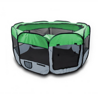 DUŻY KOJEC ZAGRODA DLA ZWIERZĄT ZIELONY 16144