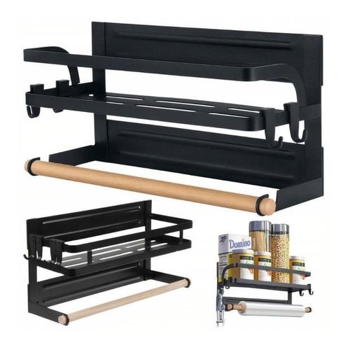 PÓŁKA KUCHENNA NA PRZYPRAWY MAGNETYCZNA ORGANIZER NA LODÓWKĘ ŚCIANĘ na Arena.pl