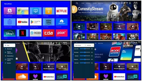 PROJEKTOR RZUTNIK AKUMULATOR PRZENOŚNY OBROTOWY LED MOBILNY SMART TV +HDMI na Arena.pl