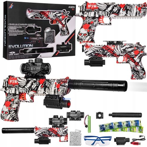 EAGLE KARABIN PISTOLET MP AUTOMAT NA KULKI ŻELOWE_ na Arena.pl