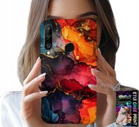 ETUI DO HUAWEI P30 LITE - KAMIENNE WZORY, OBUDOWA CASE + SZKŁO