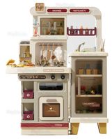 KUCHNIA KUCHENKA KRAN Z WODĄ PARA WODNA ZLEW PIEKARNIK AKCESORIA