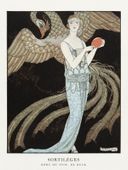 Plakat 30x40cm Sortilèges, Barbier Vintage do Salonu