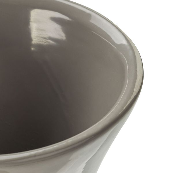 Wazon Ceramiczny Klepsydra  Szary flakon zdjęcie 6