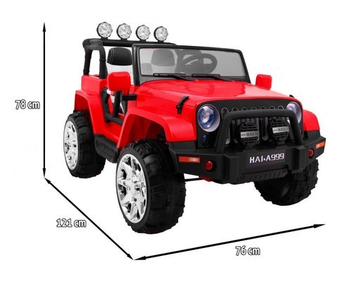 Pojazd MASTER 4x4 Czerwony A999 na Arena.pl