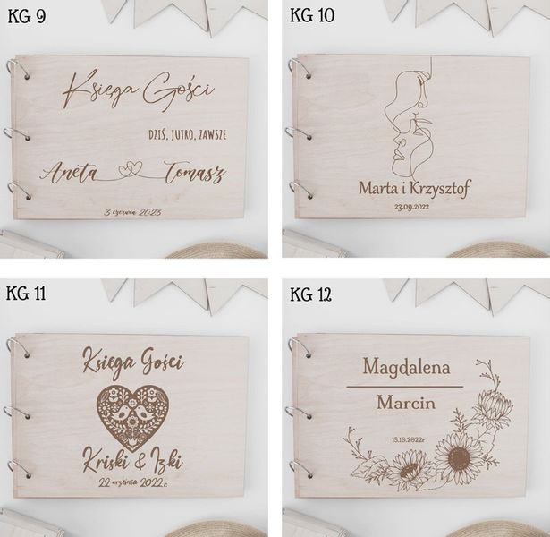 DREWNIANY ALBUM NA ZDJĘCIA PERSONALIZOWANY GRAWER zdjęcie 6