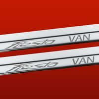 Listwa progowa FORD FIESTA MK7 VAN Stal nierdzewna 304 połysk 2szt