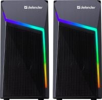 Głośniki Defender STELLAR 2.0 6W USB podświetlenie LED RGB