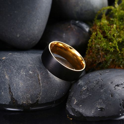 OBRĄCZKA PIERŚCIEŃ z Wolframu WOLFRING EU25 US11 na Arena.pl