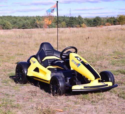SZYBKI GOKART SPEED 7 NA AKUMULATOR 12 V, HAMULEC SUPER MOC/A035-555P na Arena.pl