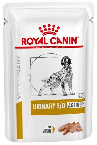 Royal Canin Veterinary Diet Canine Urinary S/O Ageing +7 Saszetka 85G na Arena.pl