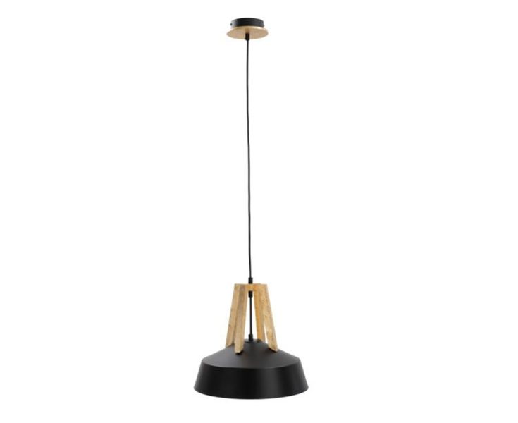 Lampa wisząca 1xE27 TRIX BLACK GOLD zdjęcie 1