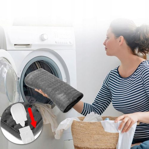 PODUSZKA ELEKTRYCZNA MATA GRZEWCZA ROZGRZEWAJĄCA TERMOFOR NA PLECY 100W na Arena.pl