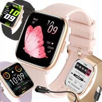 Smartwatch Zegarek Damski Sport Zdrowie Rozmowy Powiadomienia Amoled