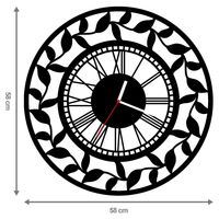 ZEGAR ŚCIENNY RETRO 58cm XXL 6.11