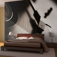 Fototapeta - Gramofon i płyta winylowa 400x309