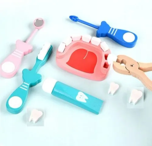 DUŻY DREWNIANY ZESTAW LEKARSKI DOKTOR LEKARZ na Arena.pl