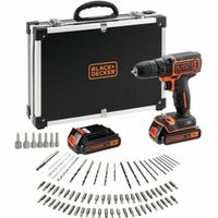 Wkrętak Black & Decker BLACK+DECKER BDCDC18BAFC-QW Perceuse-visseuse sans
