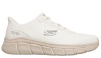 Buty męskie SKECHERS BOBS Sport B Flex - GLACIAL EDGE (118113-WHT) 43