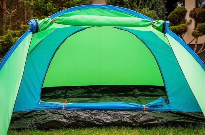 Namiot Turystyczny Kempingowy Duży 6-osobowy Praktyczny Igloo 240x290cm zdjęcie 7