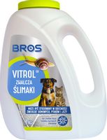 BROS VITROL GB naturalny granulat na ślimaki bezpieczny dla zwierząt 1kg