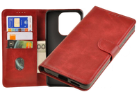 Etui portfel Wallet do Xiaomi Redmi Note 14 4G czerwony