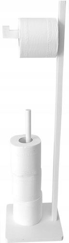 Stojak Bambusowy Łazienkowy WC papier toaletowy WH na Arena.pl