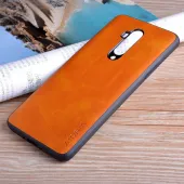 Etui AIORIA Vintage LEATHER do OnePlus 7T Pro pomarańczowy