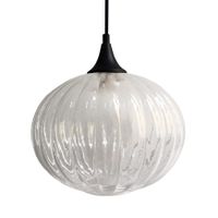 LAMPA wisząca EXETER 50101276 Candellux szklana OPRAWA zwis czarny