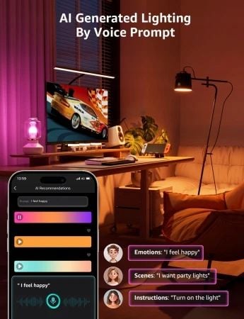 Lepro BP1 AI Smart Bulb E14 - inteligenta żarówka E14 zdjęcie 4