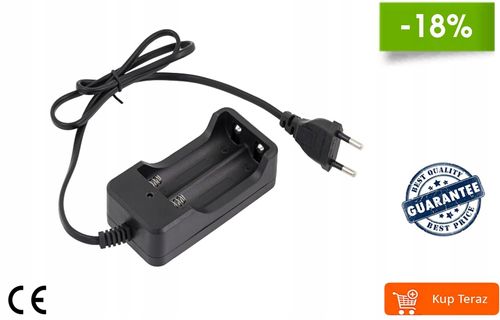 ŁADOWARKA MIKROPROCESOROWA DO OGNIW 2x 18650 3.7V na Arena.pl