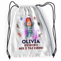 Plecak Sportowy Szkolny Dla Olivii Córki Dziecka Z Nadrukiem Ze Zdjęciem