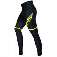 Legginsy Na Rower Męskie Elastyczne Z Ociepleniem Ochraniająca Wkładka XXL