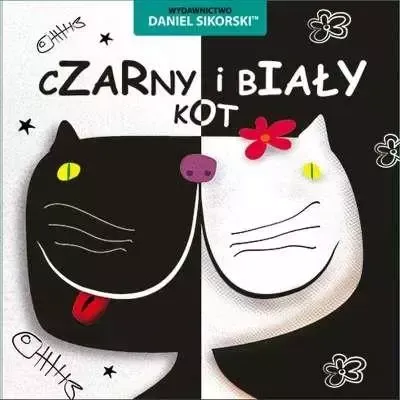Czarny i biały kot zdjęcie 1