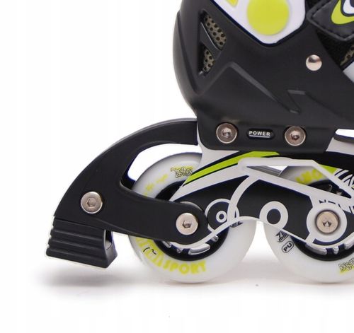 ŁYŻWOROLKI ABEC7 REGULOWANE 35-38 KAUCZUK na Arena.pl