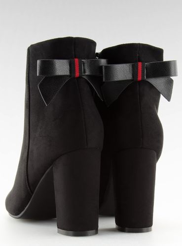 Botki na obcasie czarne E5120 BLACK - 41 na Arena.pl