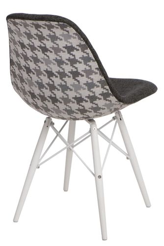 Krzesło P016W Pattern szar-pepitka/white D2 na Arena.pl